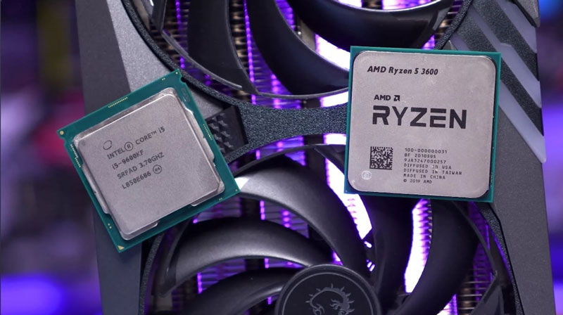 مقایسه AMD Ryzen 5 و Intel Core i5
