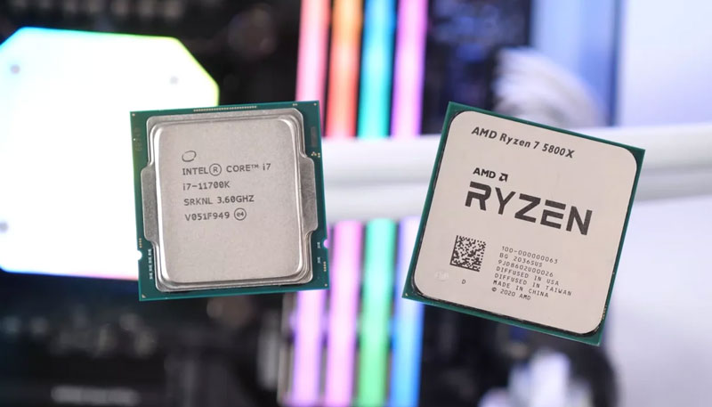 مقایسه AMD Ryzen 7 و Intel Core i7