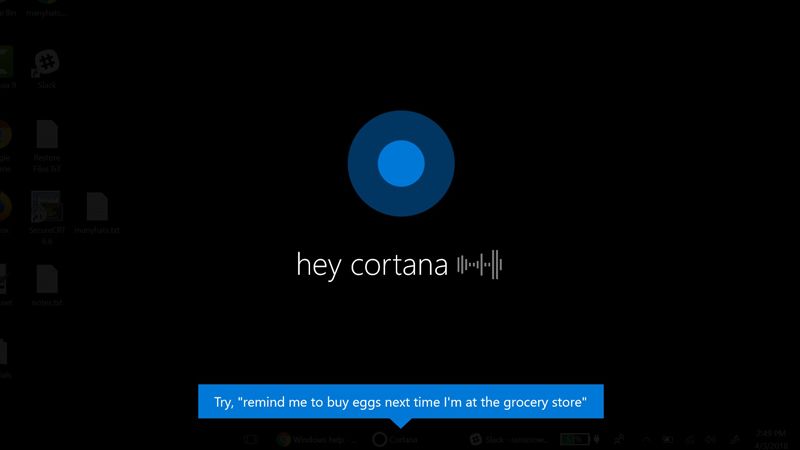 دستیار صوتی Cortana مایکروسافت