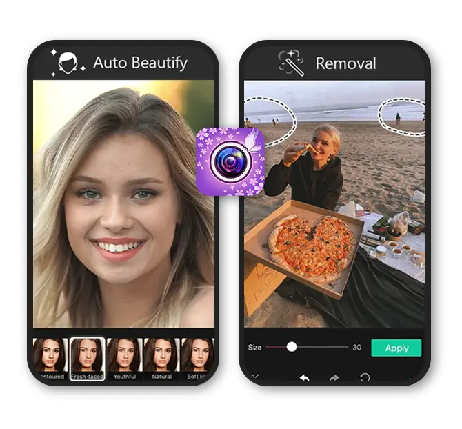 برنامه ادیت عکس رایگان: YouCam Perfect