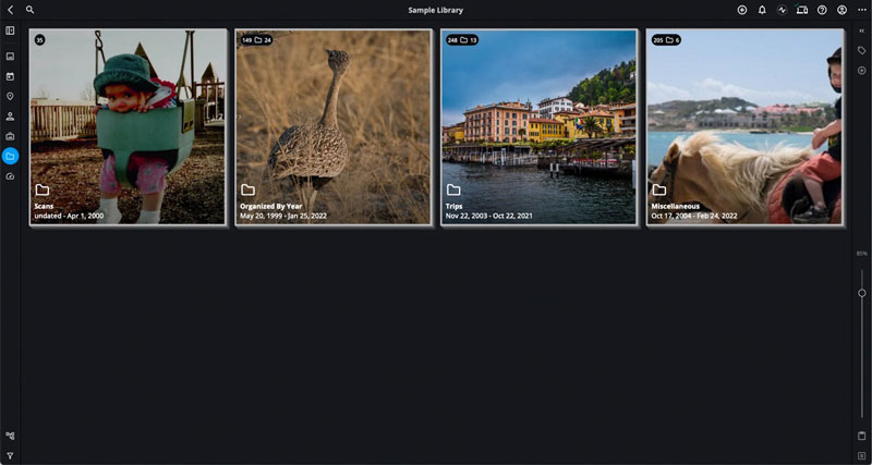 نرم‌افزار Mylio Photos برای آپلود و مدیریت عکس های گالری