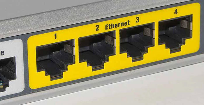 پورت اترنت (Ethernet)