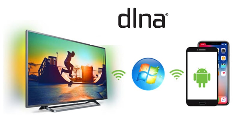 نمایش اطلاعات گوشی در تلوزیون با روش DLNA