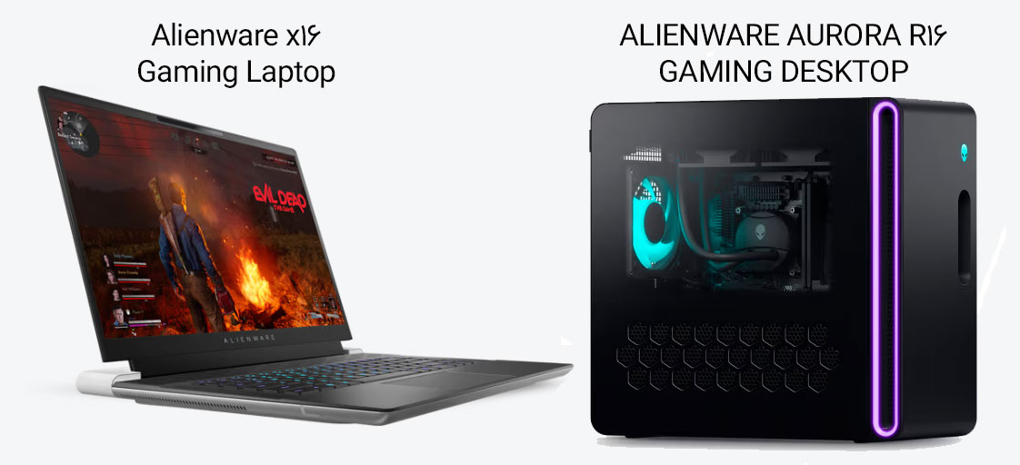 کامپیوتر گیمینگ Alienware R16 و لپ تاپ گیمینگ Alienware x16 از برند Dell
