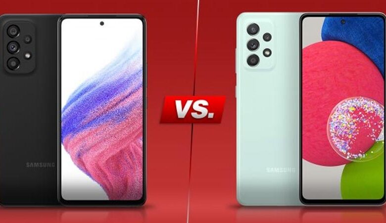 مقایسه Galaxy A53 5G با Galaxy A52s 5G
