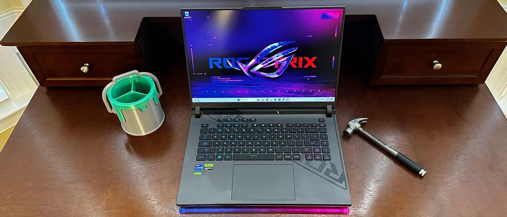 بهترین لپ تاپ گیمینگ باریک و سبک: Asus ROG Strix G16