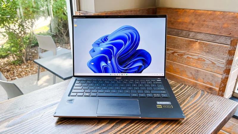 بهترین لپ تاپ جایگزین مک‌بوک ایر: Acer Swift 5 (2022)