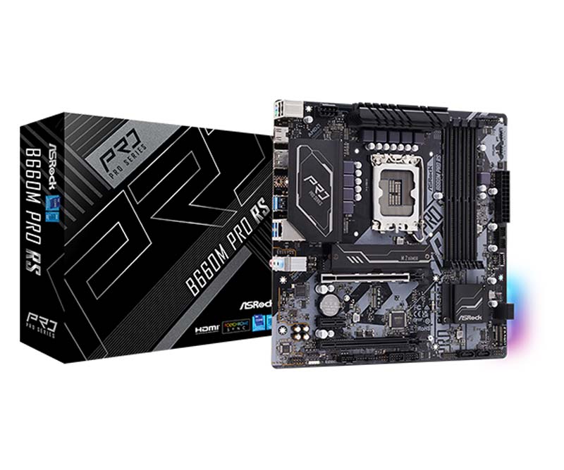 مادربرد ASRock B660M Pro RS (Intel LGA 1700)