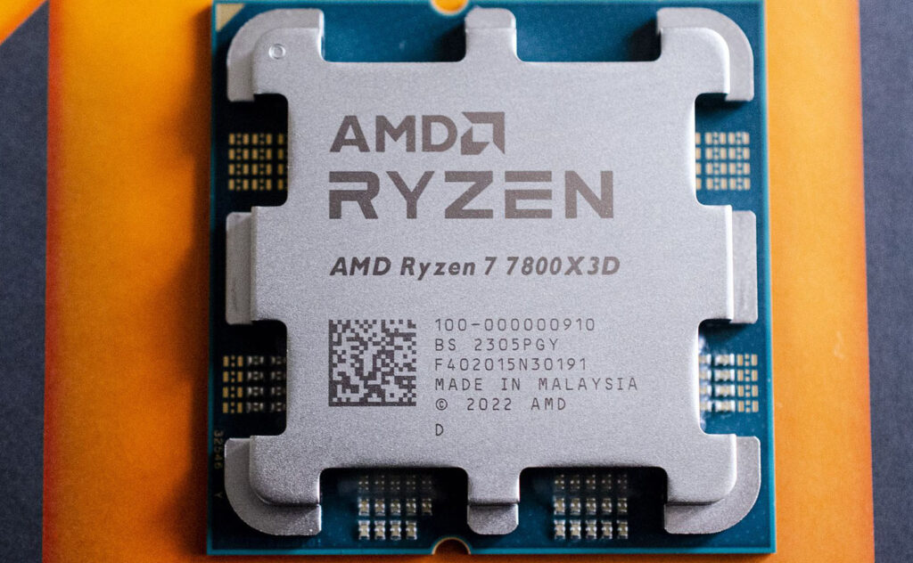 پردازنده AMD Ryzen 7 7800X3D