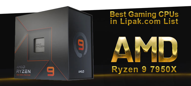 بهترین پردازنده AMD مناسب گیم Ryzen 9 7950X