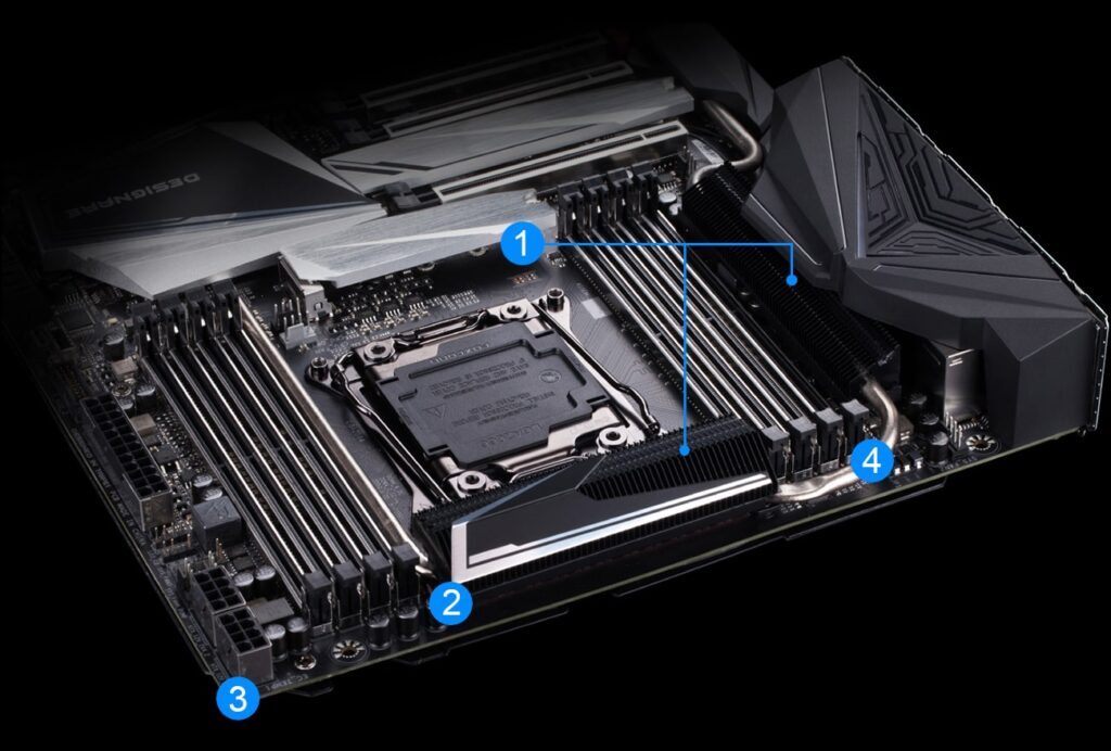 مادربرد گیگابایت مدل X299X DESIGNARE 10G rev. 1.0