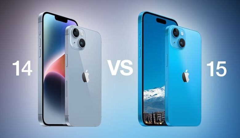 مقایسه آیفون 14 و 15