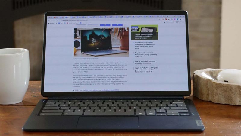 لپ تاپ لنوو مدل Lenovo Duet 5 Chromebook