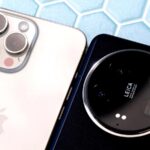 گوشی آیفون و شیائومی