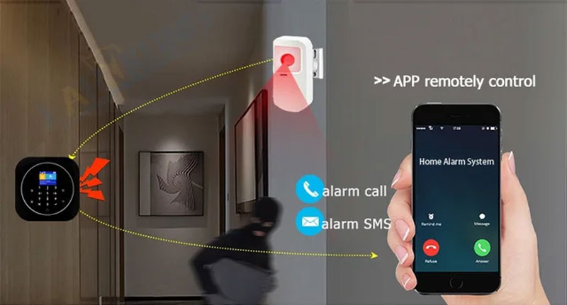 دزدگیر خانه هوشمند (Smart home alarm)