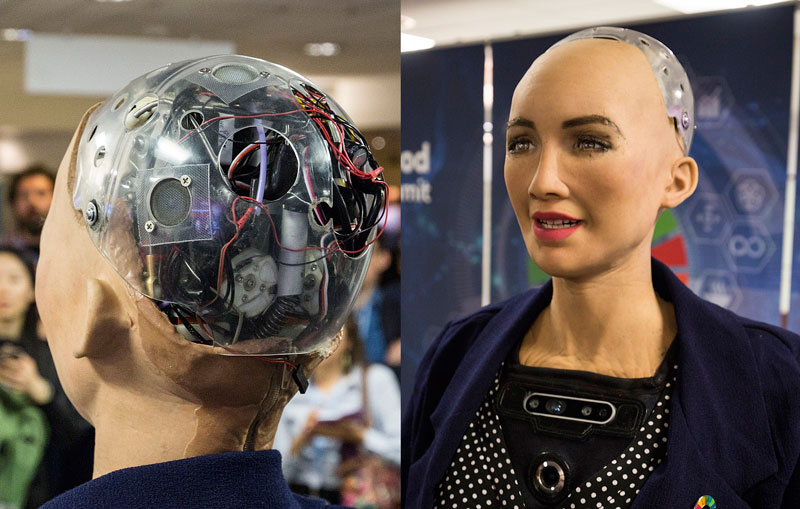 ربات انسان‌نمای هوشمند Sophia