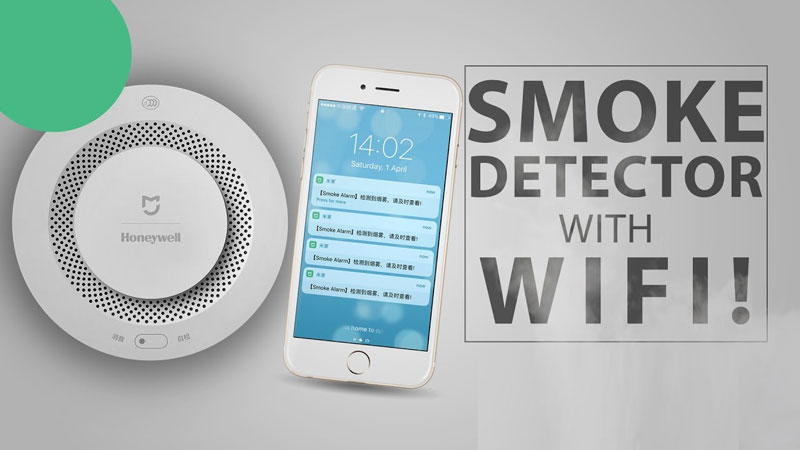 سیستم اعلام حریق خانه هوشمند (Smart smoke detector)