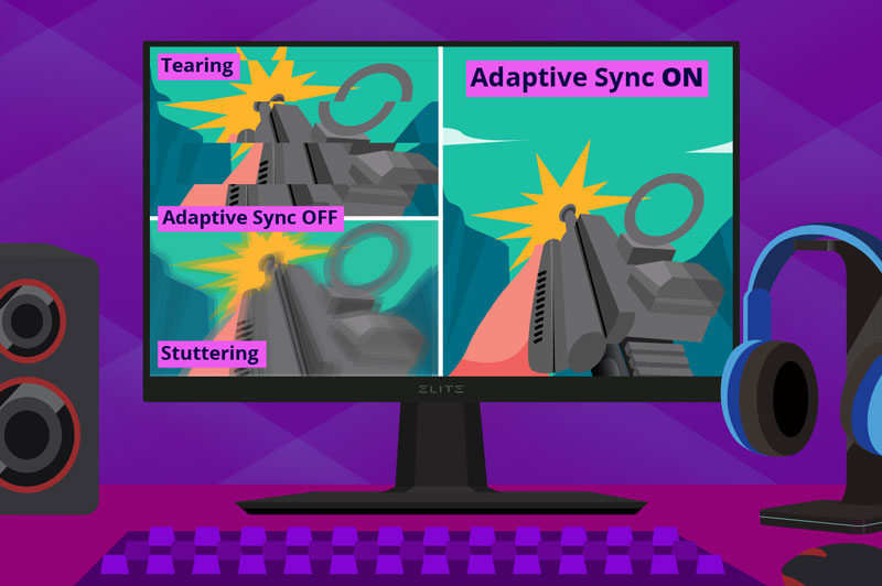همگام‌سازی تطبیقی (Adaptive Sync) نمایشگر لپ تاپ