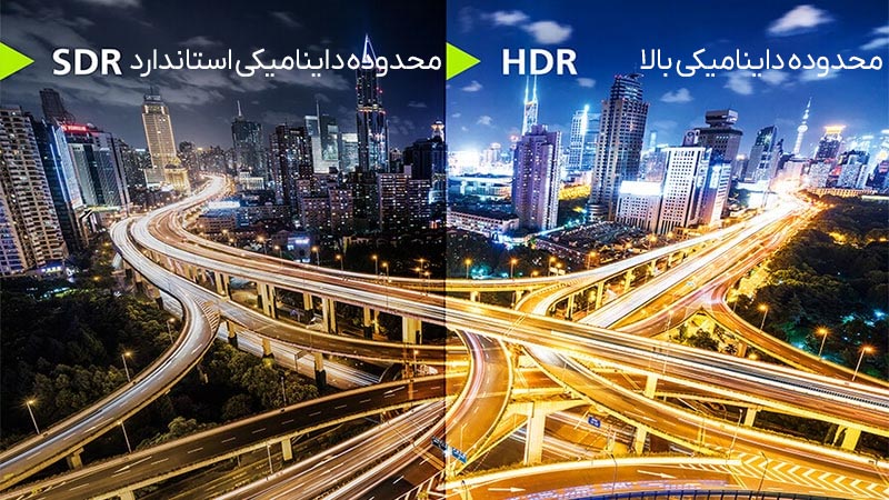 تفاوت HDR و SDR