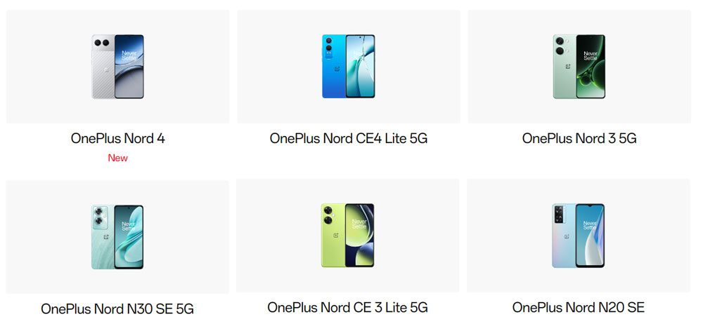 OnePlus Nord series