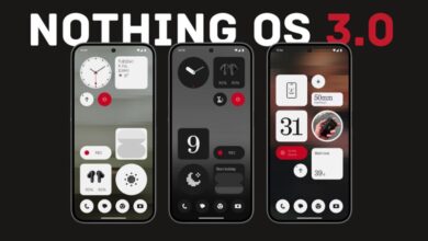 رابط کاربری Nothing OS 3.0