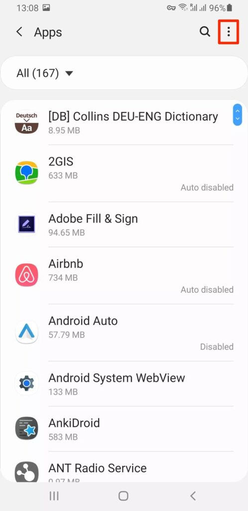 مدیریت دسترسی برنامه‌ها (Application access) 1