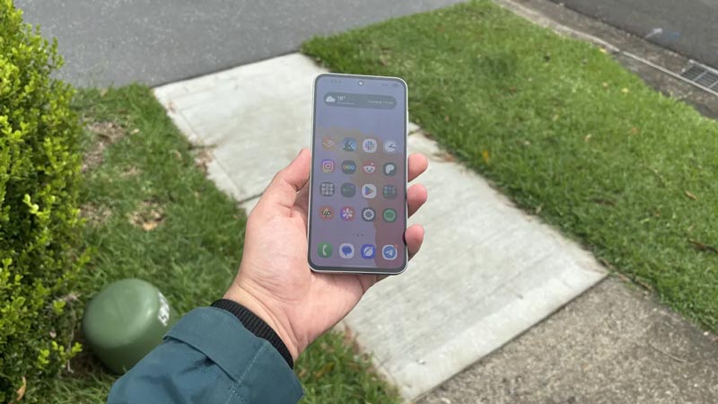 حداکثر روشنایی Galaxy A56