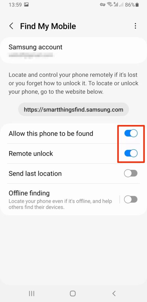استفاده از ویژگی Find My Device 2