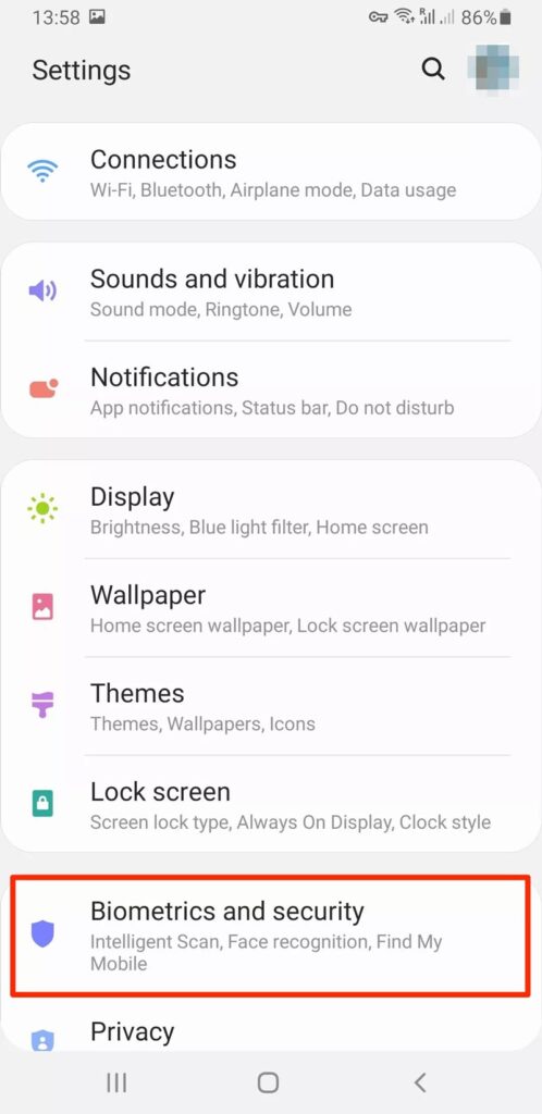 استفاده از ویژگی Find My Device