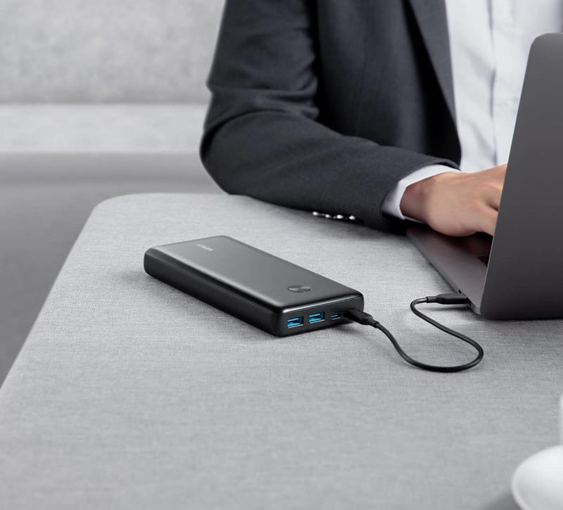 بهترین پاور بانک 20000 انکر: Anker PowerCore III Elite 25600