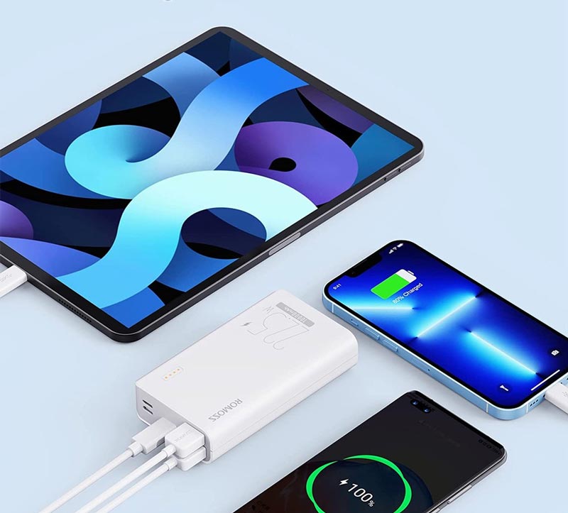 پاور بانک 30000 روموس: ROMOSS Sense 8+ 30000mAh