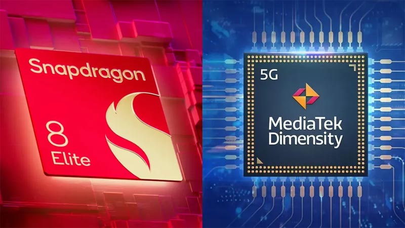 مقایسه پردازنده‌های Snapdragon و MediaTek