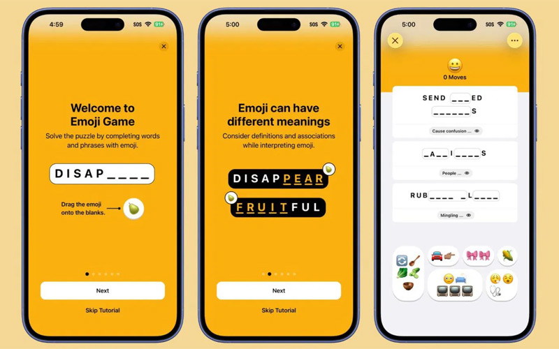 بازی ایموجی در اخبار
