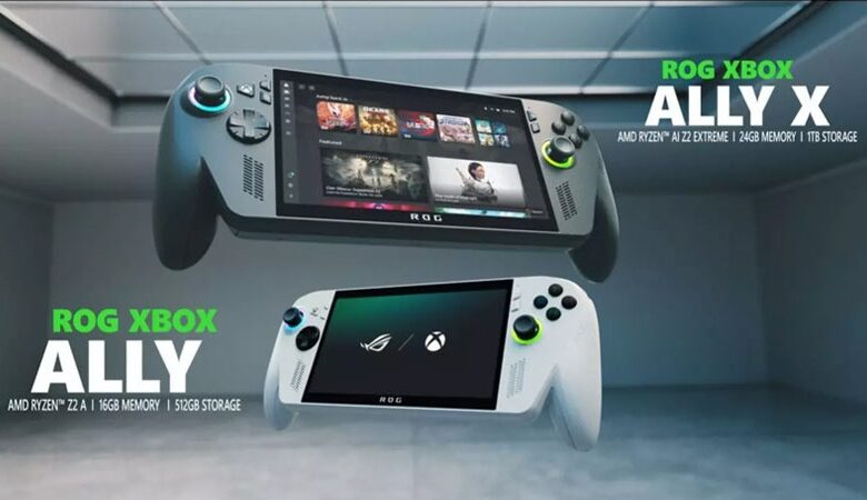 مایکروسافت و ایسوس از کنسول دستی «ROG Xbox Ally» رونمایی کردند