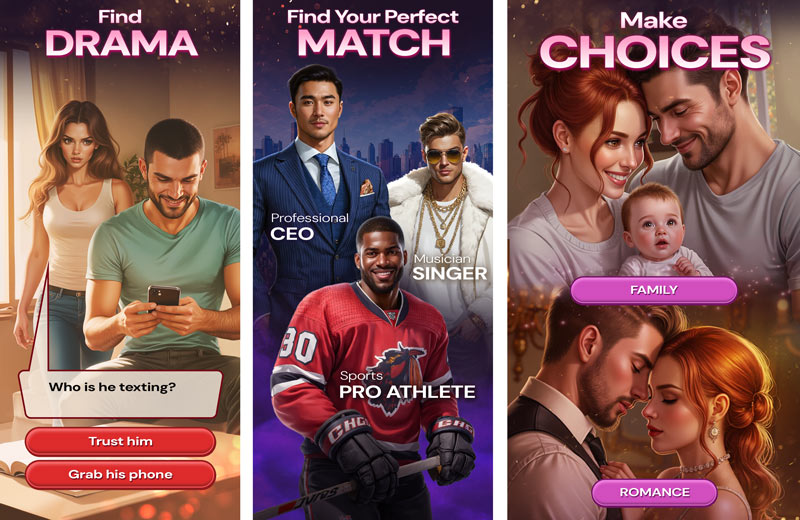 بازی موبایلی Choices