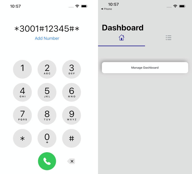 کد *#12345#3001* - حالت فیلد (Field Mode)