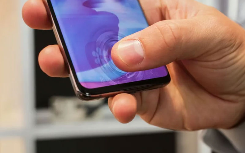 سنسور اثر انگشت گوشی Galaxy S24 FE