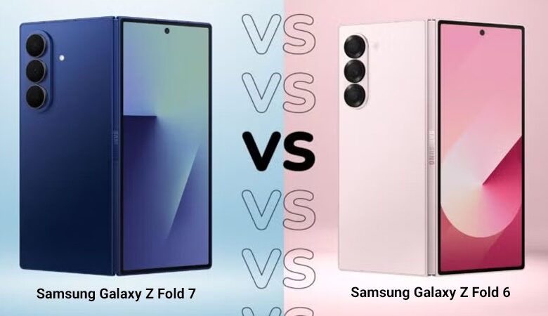 مقایسه گوشی‌‌های Galaxy Z Fold 7 با Z Fold 6