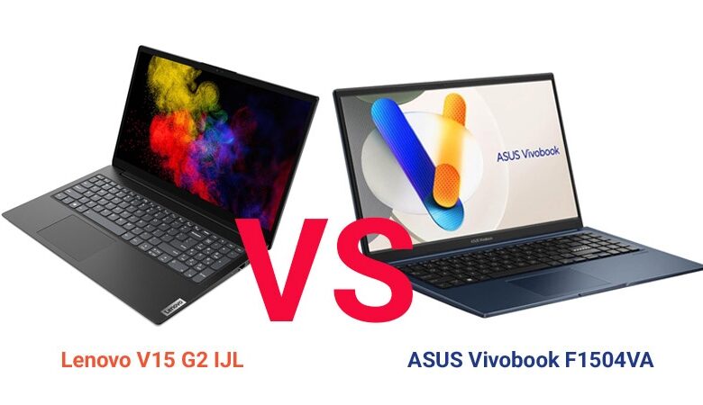 مقایسه Vivobook F1504VA با Lenovo V15 G2 IJL