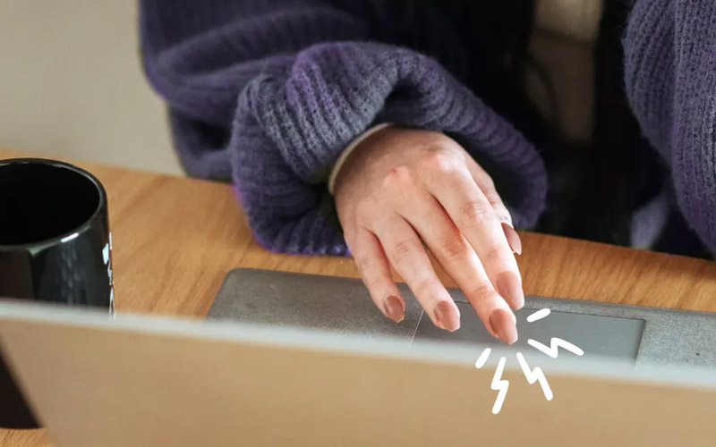 مشکل تاچ‌پد لپتاپ Vivobook X1504VA