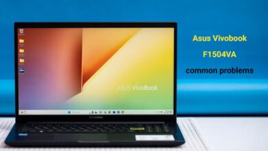 مشکلات رایج لپتاپ Vivobook F1504VA