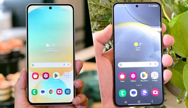 مقایسه گوشی s24 fe با s24