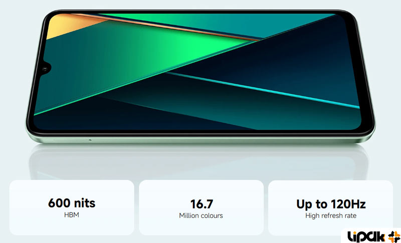 نمایشگر پوکو C75 5G