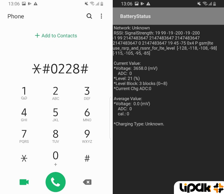  کدهای مخفی سامسونگ گلکسی A06 کد 228