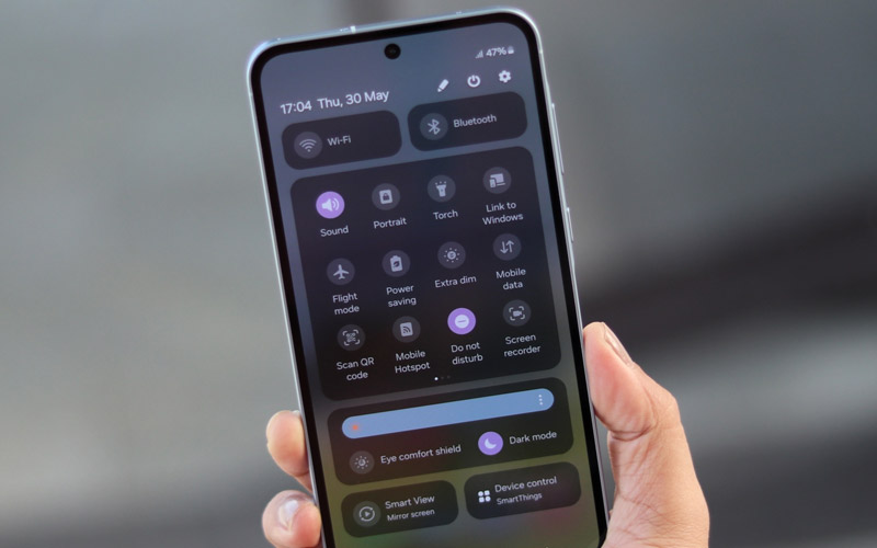 مشکلات آپدیت one ui 7 گوشی a56
