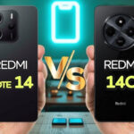 مقایسه گوشی شیائومی ردمی 14C با ردمی نوت 14