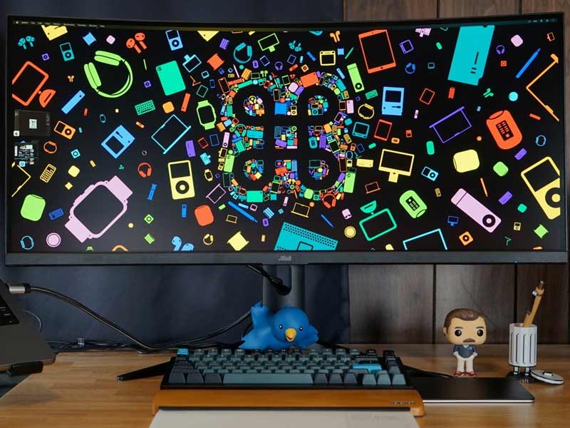 مانیتور ۳۴ اینچ اولتراواید