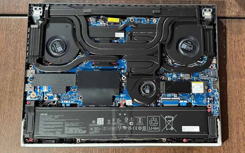 سیستم خنک‌کننده ASUS-ROG-Strix-G16