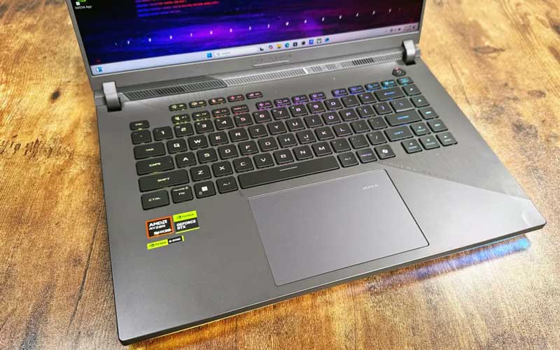 مشکلات کیبود ROG Strix G16