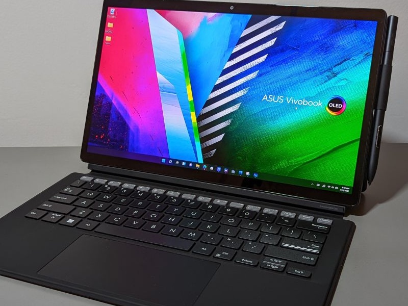 Asus Vivobook 13 Slate؛ لپ تاپ ۲ در ۱ با نمایشگر OLED خیرهکننده